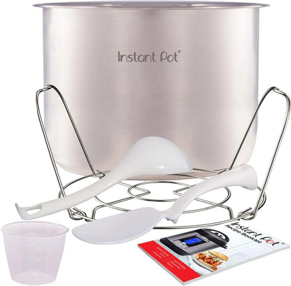 9-in-1 Multicooker, Pressure Cooker, Slow Cook, Rice Maker, Steamer, Sauté, Yogurt, Warmer & Sterilizer, Includes App With Over 800 Recipes, Stainless Steel, 6 Quarts