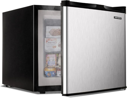 Upright freezer, 3.0Cubic Feet, Single Door Compact Mini Freezer with Reversible Door Small freezer for Home/Dorms/Apartment/Office