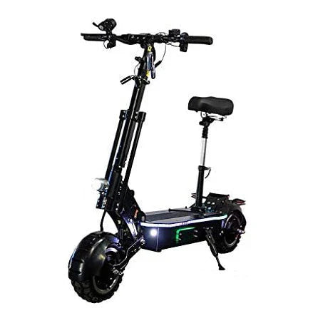 MAXX 60MPH Ultra High Speed Electric Scooter for Adults Foldable, 5000W Power Dual Motor| 60V /38.5Ah Battery | 83 Miles Range | Grade 30
