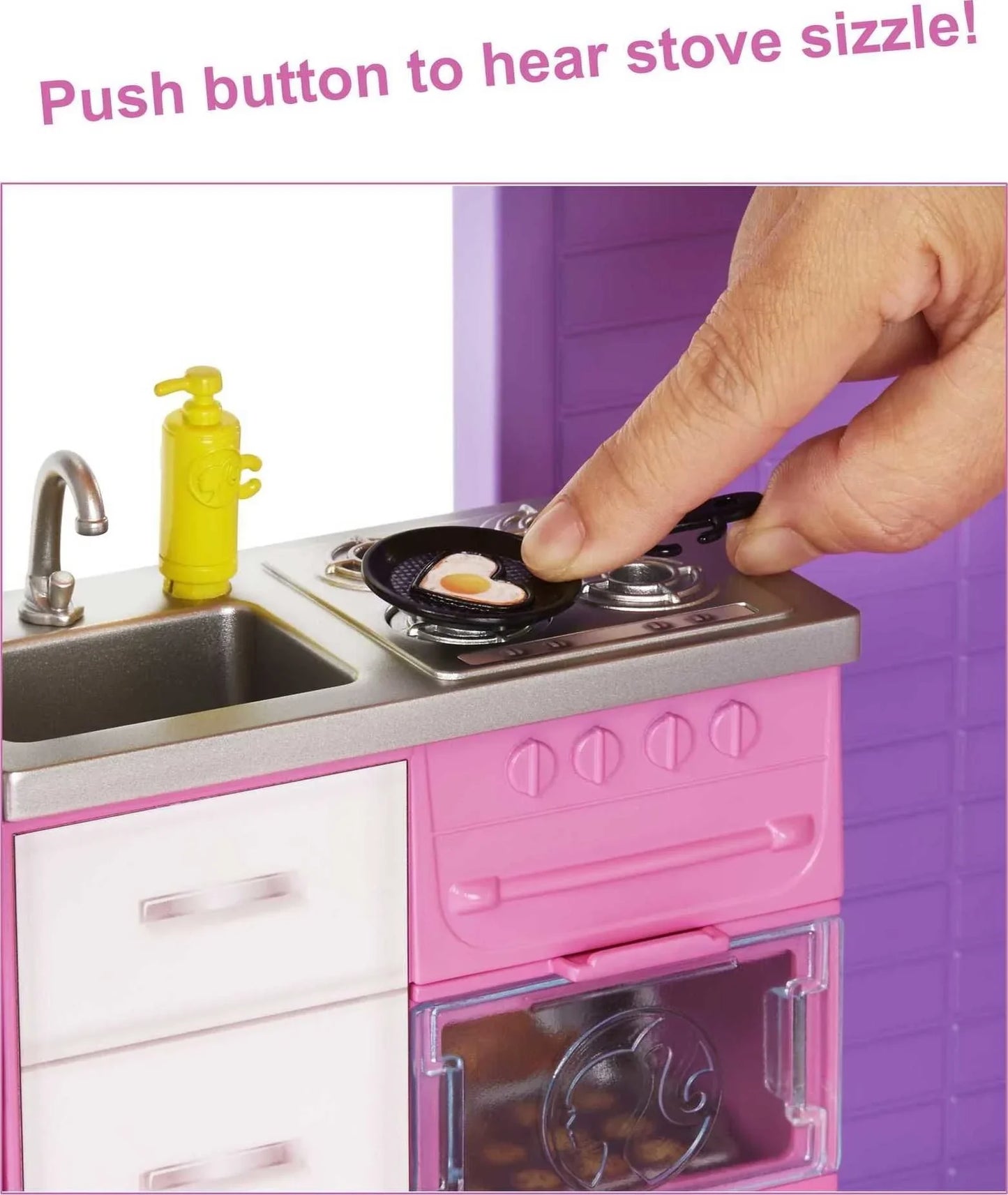 Barbie DreamHouse Dollhouse with elevator, pool, lighting and over 70 accessories C 3-story playset