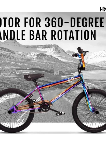 Hyper Bicycles 20 Jet Fuel BMX Bike for kids, Recommended Ages 8 to 13 Years Old