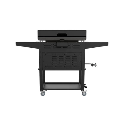 Clearance Sale Blackstone 2-Burner 28" Griddle with Electric Air Fryer and Hood