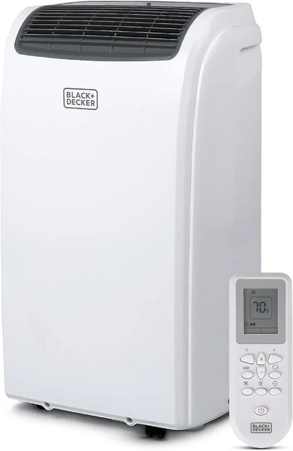 BLACK+DECKER 10,000 BTU Portable Air Conditioner for Rooms up to 450 Sq with Remote Control