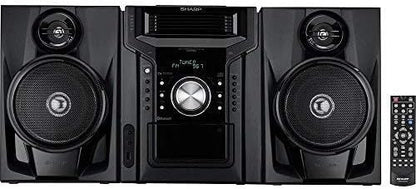 CD-BH950 240W 5-way mini bookshelf speaker system with cassette deck and Bluetooth