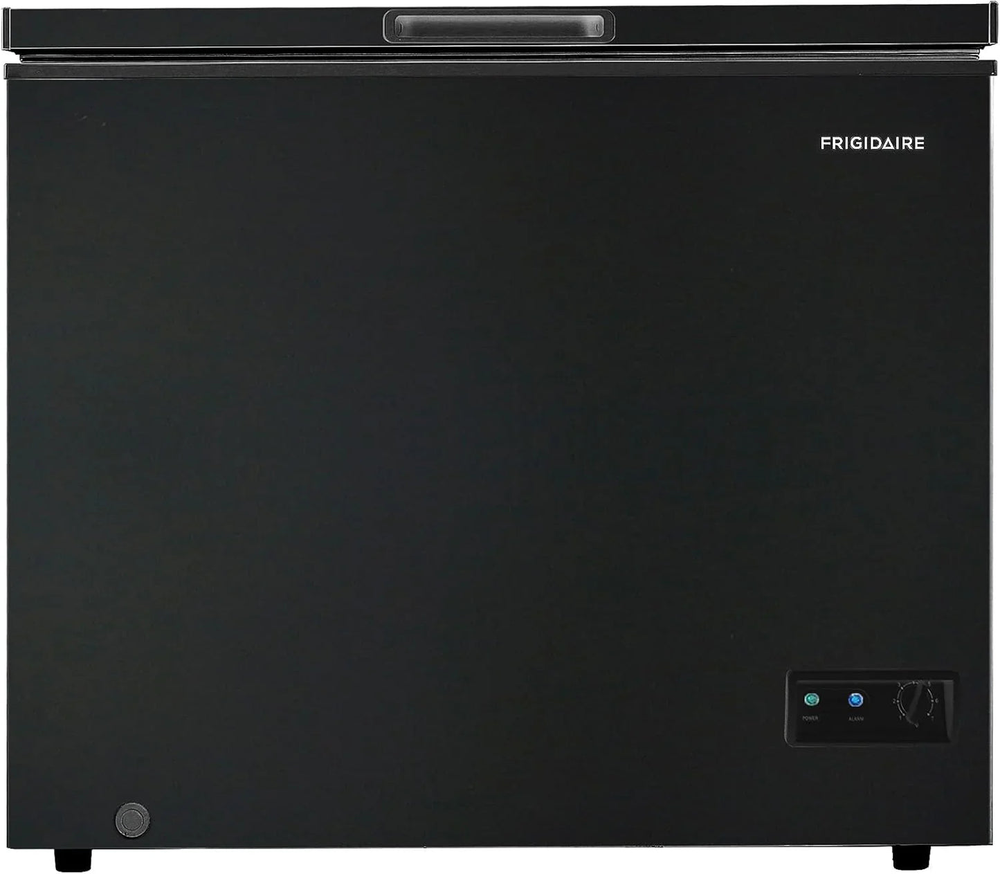 FRIGIDAIRE EFRF5003-BLACK Chest Deep Freezer-Garage-Ready, 5.0 Cu.