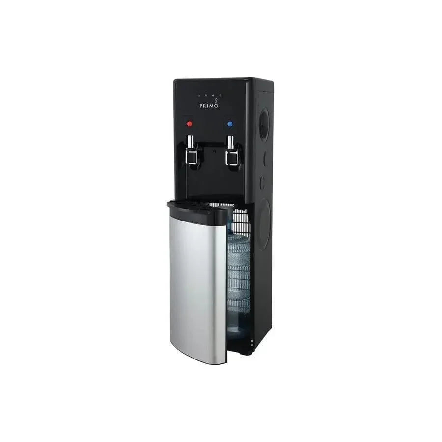 Primo Pro-Plus bottom-loading water dispenser for hot and cold water, black
