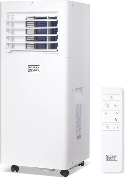 BLACK+DECKER 10,000 BTU Portable Air Conditioner for Rooms up to 450 Sq with Remote Control