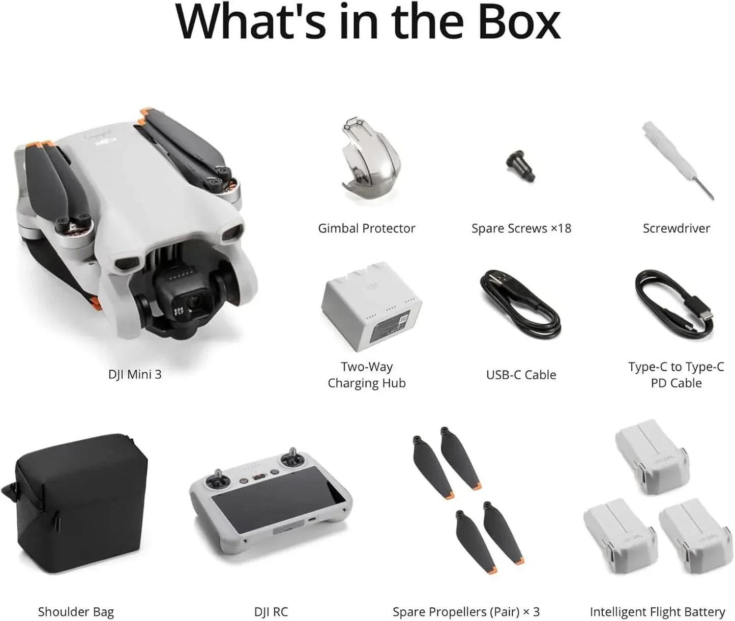 DJI Mini 3 Drones with Camera for Adults 4K 38 min Flight Time up to 32800 ft