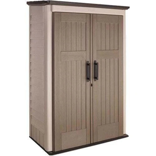 Rubbermaid garden shed, model 2025, 52 cubic feet (approx. 1.47 m3), weatherproof, lockable doors
