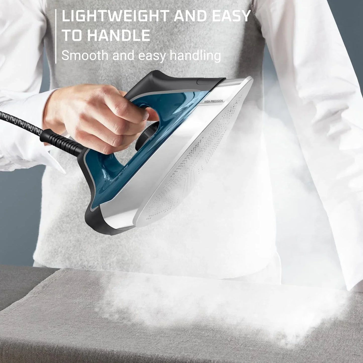 Rowenta DG8624 Steam Station Iron, 1800W, 1.1L Tank, Blue