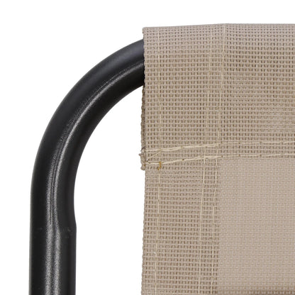 HomGarden 2 Pack Steel Zero-Gravity Chair - Beige