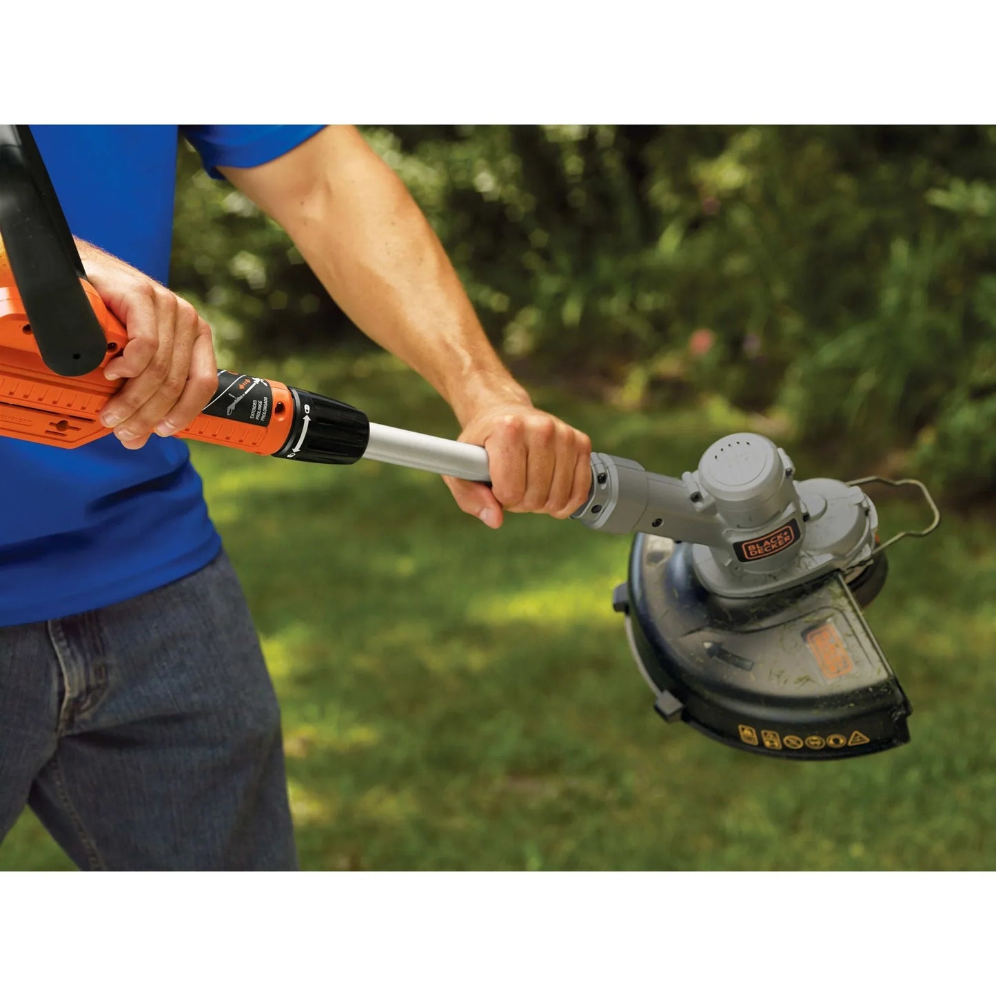 BLACK+DECKER 20V Cordless String Trimmer and Edger, 2Ah, Lithium Ion Battery Included