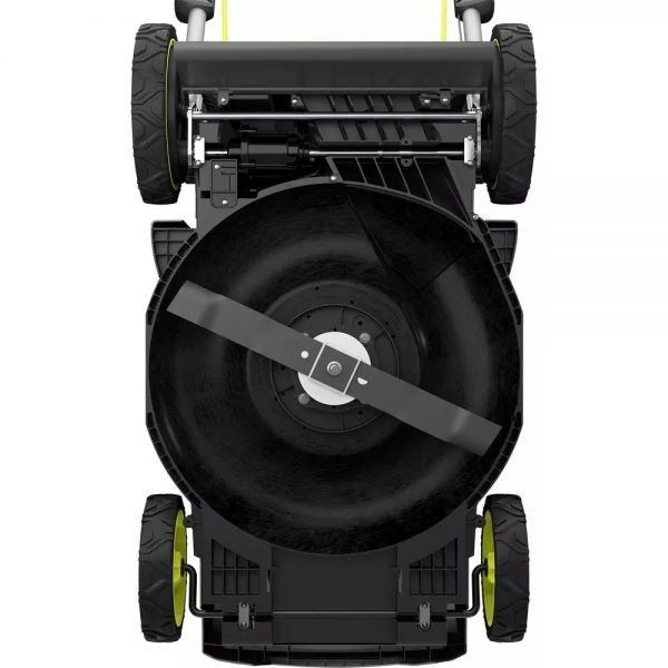 RYOBI 40V Brushless 20 in. Walk Behind Self-Propelled Mower/String Trimmer/Leaf Blower with (2) Batteries and (2) Chargers