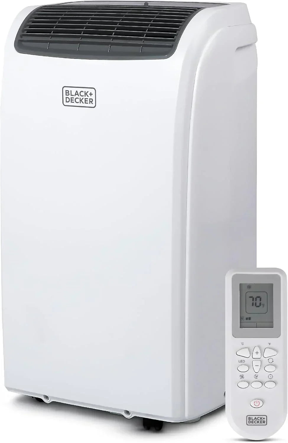 BLACK+DECKER 10,000 BTU Portable Air Conditioner for Rooms up to 450 Sq with Remote Control