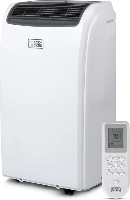 BLACK+DECKER 10,000 BTU Portable Air Conditioner for Rooms up to 450 Sq with Remote Control