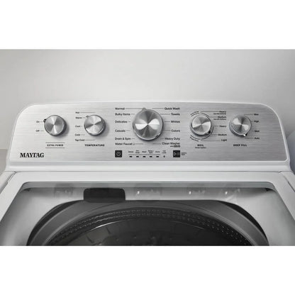 Maytag 4.8 cu. ft. Top Load Washer with Extra Power Boost, White – MVW5430MW