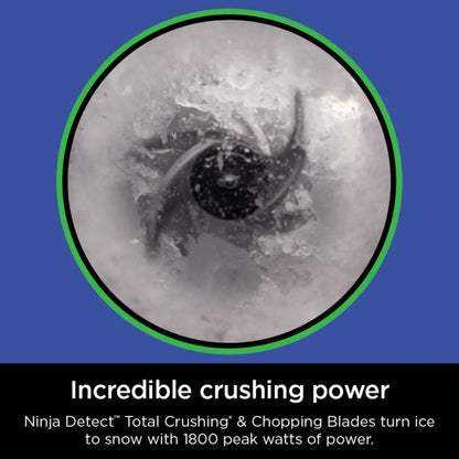 Ninja Detect Kitchen System Power Blender + Processor with Blend Sense Technology, Silver, TB400