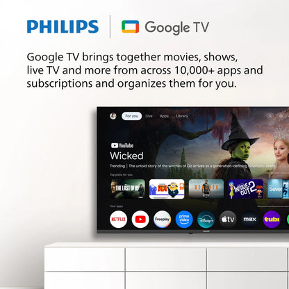 Philips 60?? Class 4K Ultra HD (2160p) Google Smart LED TV (60PUL7555/F7)