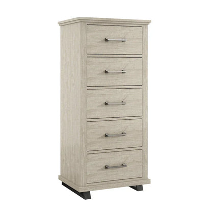 Farmhouse 4-Piece Bedroom Set - 2 Nightstand, 1 Chest and 1 Dresser