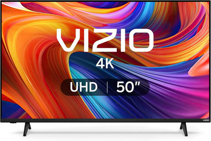 VIZIO 50 4K HDR Smart TV, Dolby Vision HDR/HDR10+, WiFi 6 C (Refurbished)