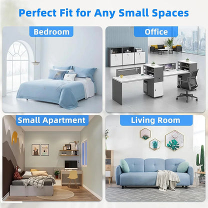 Antarctic Star 12,000 BTU U-Shaped Window Air Conditioner Unit Cools up to 550 Sq.Ft. with 6 Modes 24H Timer, Ultra Quiet Window AC Units