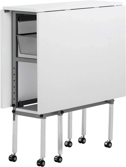 Sew Ready Hobby Cutting Table, 58.75"x36.5", White/Silver