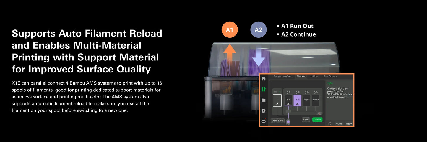 Bambu Lab X1E Combo Craft 3D Printer