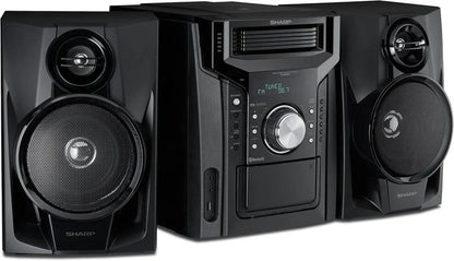 CD-BH950 240W 5-way mini bookshelf speaker system with cassette deck and Bluetooth