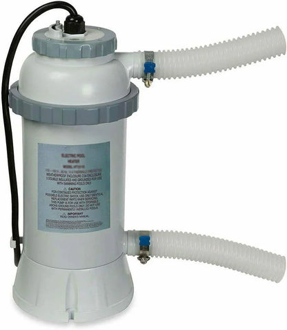Intex 28684 Electric Pool Heater, 3000W, for Above Ground Pools up to 179 7/8in, Auto Shut-off